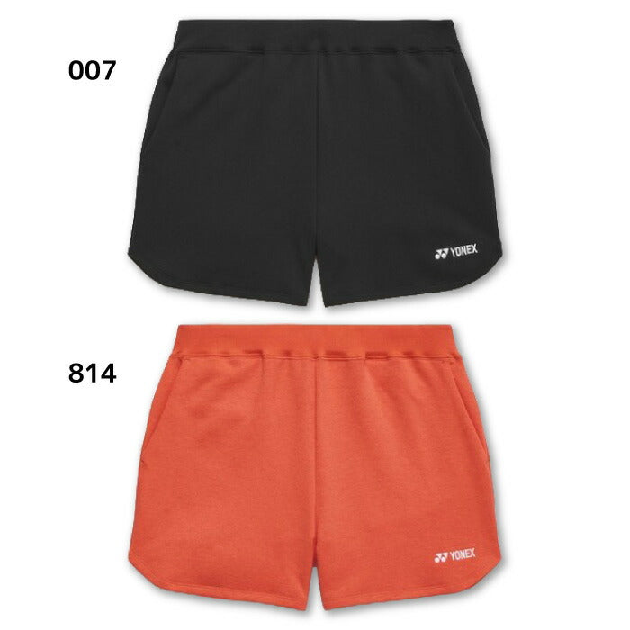 26ssヨネックスYONEX37009ウィメンズスウェットショートパンツショートパンツハーフパンツスウェットトレーニングパンツレディースUVカット制電
