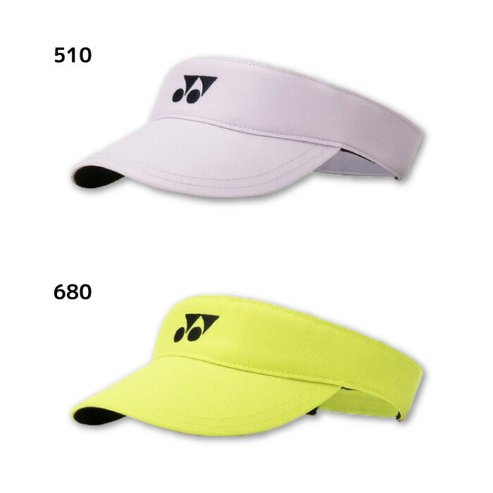 26ssヨネックスYONEX40113ウィメンズサンバイザーテニスサンバイザーバイザー帽子軽量トレーニング練習練習着UVカットスポーティレディース