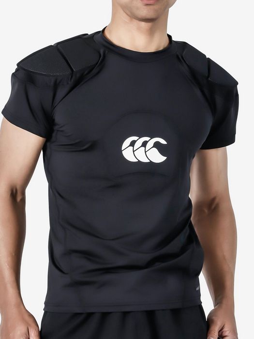 ★25ssカンタベリーCANTERBURYAA04052SHOULDERVESTプロテクター保護ショルダーベストショルダー肩シャツレイズベスト吸汗速乾軽量肩パッド肩パットアンダーウェアインナーラグビー部活クラブ練習試合