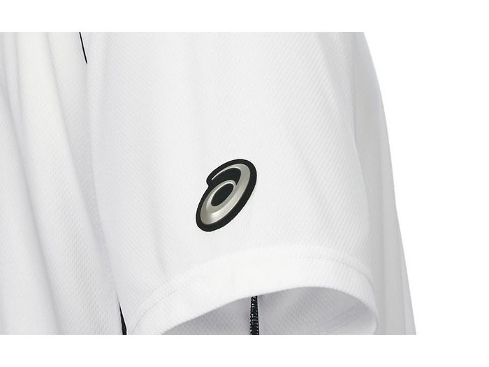 24fwアシックスASICSBAD013ベースボールシャツベースボールシャツ半袖半そでボタンTシャツティーシャツゲームシャツシャツ練習練習着試合試合着移動着遠征合宿吸汗UVUV対策紫外線チーム学校スクール野球ソフトボール