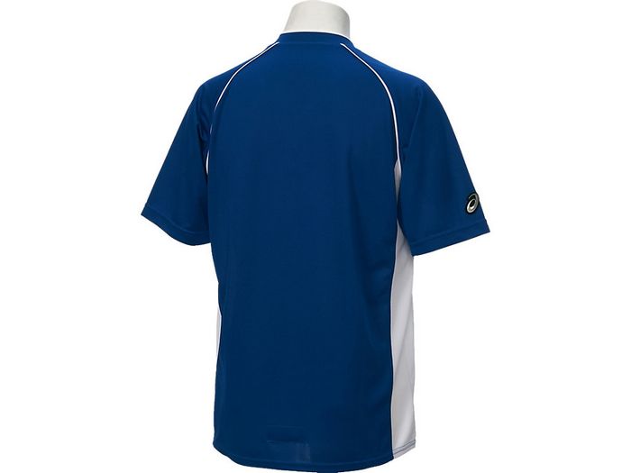 24fwアシックスASICSBAD013ベースボールシャツベースボールシャツ半袖半そでボタンTシャツティーシャツゲームシャツシャツ練習練習着試合試合着移動着遠征合宿吸汗UVUV対策紫外線チーム学校スクール野球ソフトボール