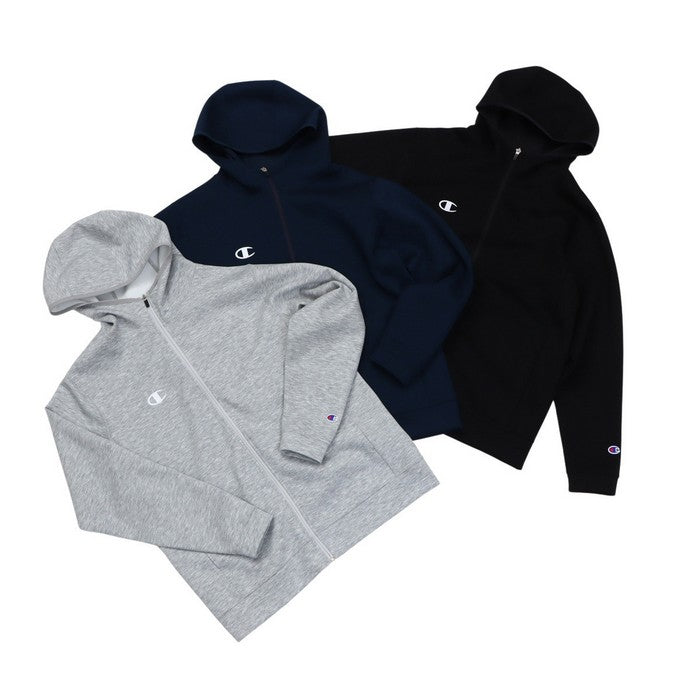 25ssチャンピオンCHAMPIONC3-BS110ZIPHOODEDSHIRTフーディシャツパーカーフードジッパーウェア運動スポーツ