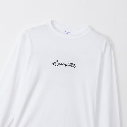 25fwチャンピオンCHAMPIONC3-C421LONGSLEEVEロングスリーブシャツロンT長袖丸首メンズ