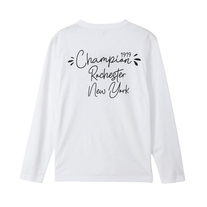 25fwチャンピオンCHAMPIONC3-C421LONGSLEEVEロングスリーブシャツロンT長袖丸首メンズ