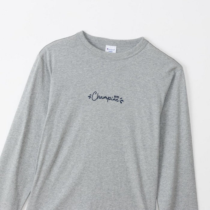 25fwチャンピオンCHAMPIONC3-C421LONGSLEEVEロングスリーブシャツロンT長袖丸首メンズ