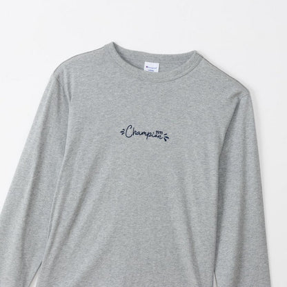25fwチャンピオンCHAMPIONC3-C421LONGSLEEVEロングスリーブシャツロンT長袖丸首メンズ
