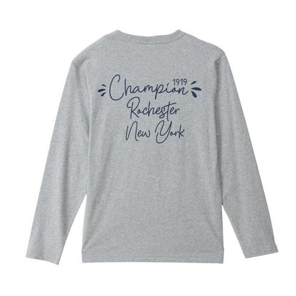 25fwチャンピオンCHAMPIONC3-C421LONGSLEEVEロングスリーブシャツロンT長袖丸首メンズ