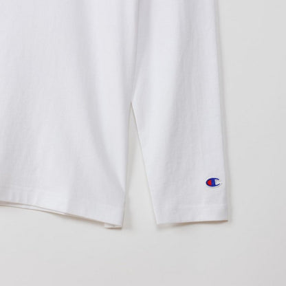 25fwチャンピオンCHAMPIONC3-C425LONGSLEEVEロングスリーブシャツロンT長袖丸首メンズ