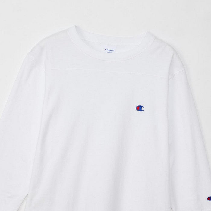 25fwチャンピオンCHAMPIONC3-C4263/4SLEEVE3/4スリーブフットボールTシャツシンプルベーシック