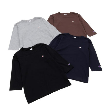 25fwチャンピオンCHAMPIONC3-C4263/4SLEEVE3/4スリーブフットボールTシャツシンプルベーシック