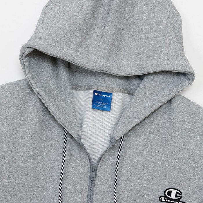 25fwチャンピオンCHAMPIONC3-CS114TWTZIPHOODEDスウェットシャツフードストレッチ性速乾性裏起毛リラックスフィット