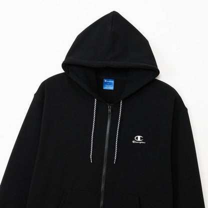 25fwチャンピオンCHAMPIONC3-CS114TWTZIPHOODEDスウェットシャツフードストレッチ性速乾性裏起毛リラックスフィット