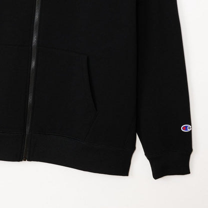 25fwチャンピオンCHAMPIONC3-CS114TWTZIPHOODEDスウェットシャツフードストレッチ性速乾性裏起毛リラックスフィット