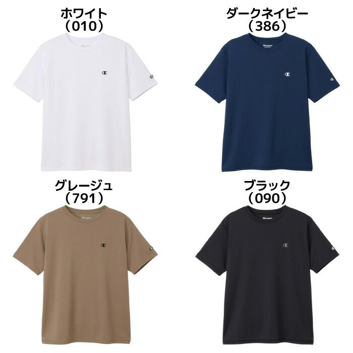 25fwチャンピオンCHAMPIONC3-CS350SHORTSLEEVEショートスリーブTシャツ半袖吸汗速乾抗菌防臭UVカット