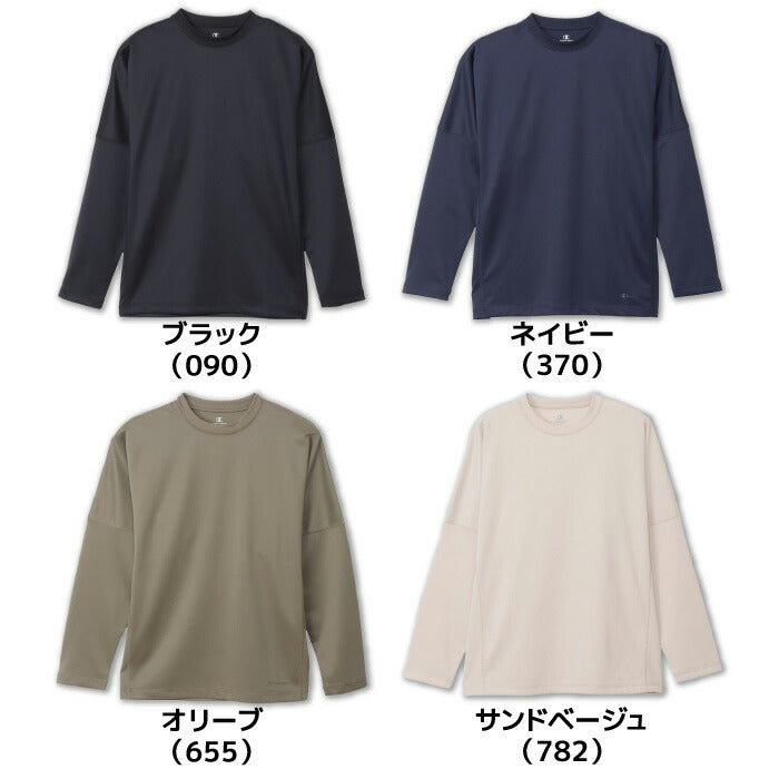 25fwチャンピオンCHAMPIONC3-CS490LONGSLEEVEリカバリーウェアロングスリーブTシャツ血行促進疲労軽減コリの緩和