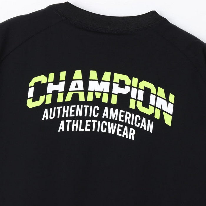 25fwチャンピオンCHAMPIONC3-CVC26SHORTSLEEVEショートスリーブシャツ吸汗速乾ストレッチ性運動スポーツ