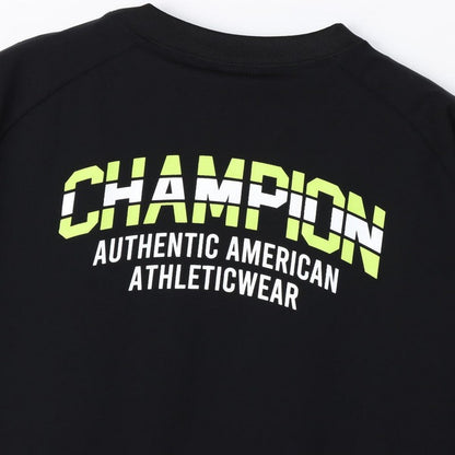 25fwチャンピオンCHAMPIONC3-CVC26SHORTSLEEVEショートスリーブシャツ吸汗速乾ストレッチ性運動スポーツ