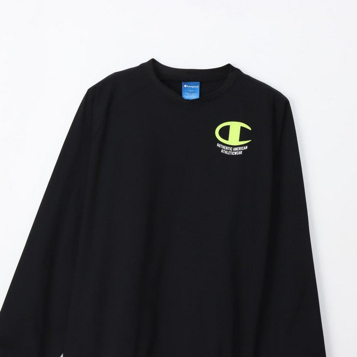 25fwチャンピオンCHAMPIONC3-CVC30LONGSLEEVEロングスリーブシャツ吸汗速乾ストレッチ性スポーツ運動