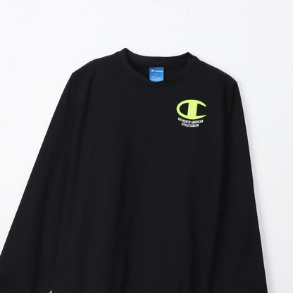 25fwチャンピオンCHAMPIONC3-CVC30LONGSLEEVEロングスリーブシャツ吸汗速乾ストレッチ性スポーツ運動