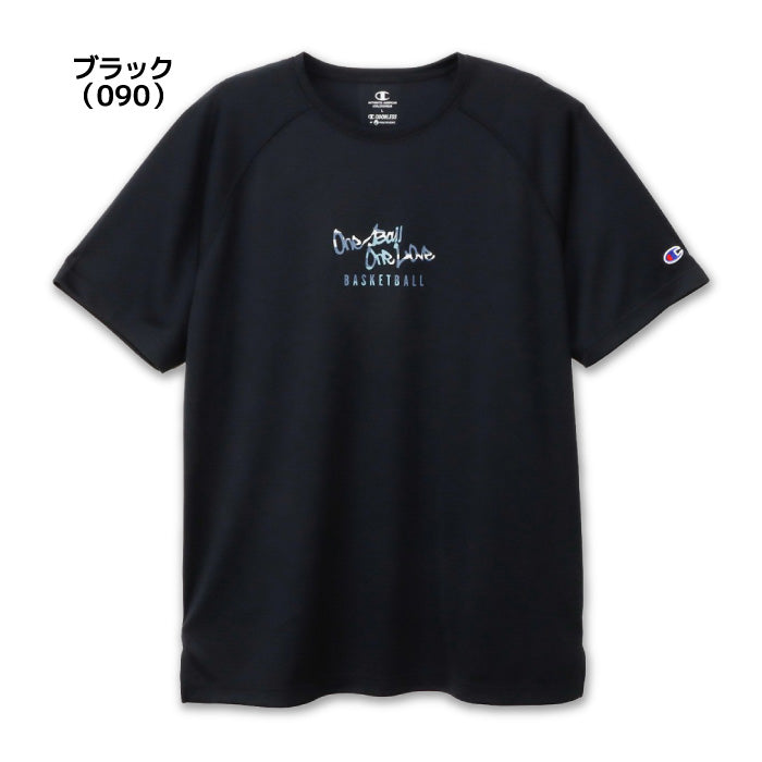 26fw チャンピオン CHAMPION C3-EB310 SHORT SLEEVE T-SHIRT バスケットボール 半袖Tシャツ 吸汗速乾 メンズ プラシャツ