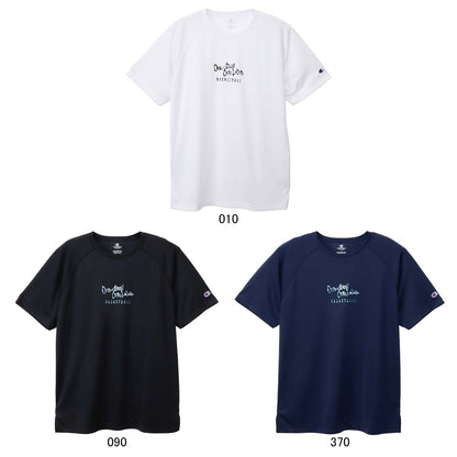 26fw チャンピオン CHAMPION C3-EB310 SHORT SLEEVE T-SHIRT バスケットボール 半袖Tシャツ 吸汗速乾 メンズ プラシャツ