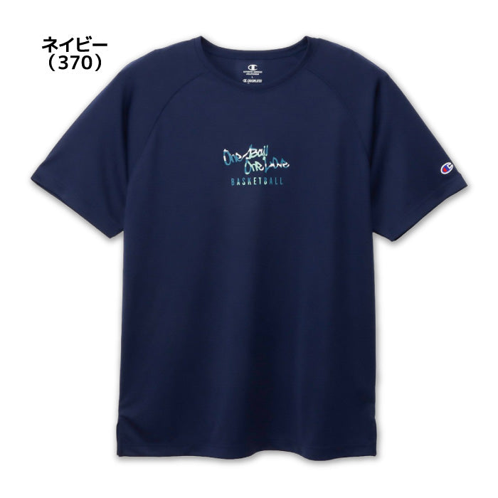 26fw チャンピオン CHAMPION C3-EB310 SHORT SLEEVE T-SHIRT バスケットボール 半袖Tシャツ 吸汗速乾 メンズ プラシャツ