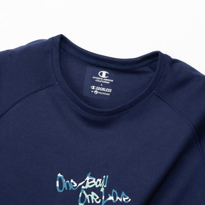 26fw チャンピオン CHAMPION C3-EB310 SHORT SLEEVE T-SHIRT バスケットボール 半袖Tシャツ 吸汗速乾 メンズ プラシャツ