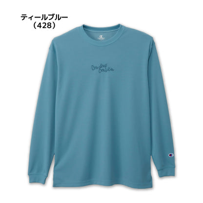 26fw チャンピオン CHAMPION C3-EB430 LONG SLEEVE T-SHIRT バスケ 長袖Tシャツ ドライメッシュ ロンT