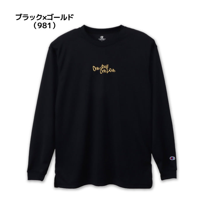 26fw チャンピオン CHAMPION C3-EB430 LONG SLEEVE T-SHIRT バスケ 長袖Tシャツ ドライメッシュ ロンT