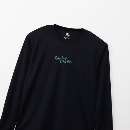 26fw チャンピオン CHAMPION C3-EB430 LONG SLEEVE T-SHIRT バスケ 長袖Tシャツ ドライメッシュ ロンT