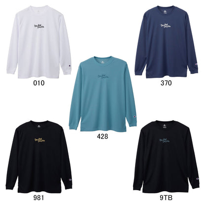 26fw チャンピオン CHAMPION C3-EB430 LONG SLEEVE T-SHIRT バスケ 長袖Tシャツ ドライメッシュ ロンT
