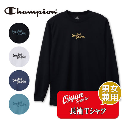 26fw チャンピオン CHAMPION C3-EB430 LONG SLEEVE T-SHIRT バスケ 長袖Tシャツ ドライメッシュ ロンT