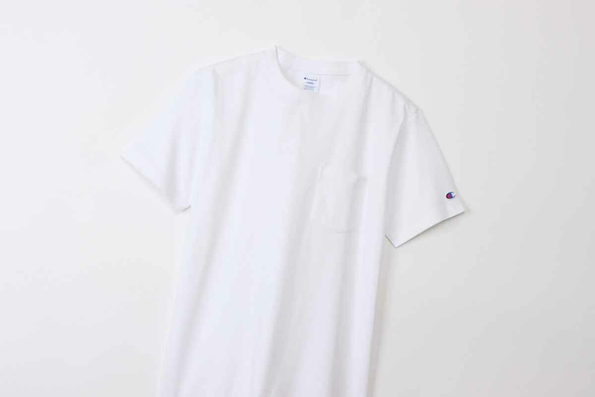 チャンピオンCHAMPIONC3-X357CASUALWEARHALFSLEEVET-SHSHORTSLEEVEPOCKET半袖半そでTシャツティーシャツシャツコットンシンプルポケット通勤通学練習練習着移動移動着部活部活動チーム学校スクールバスケ