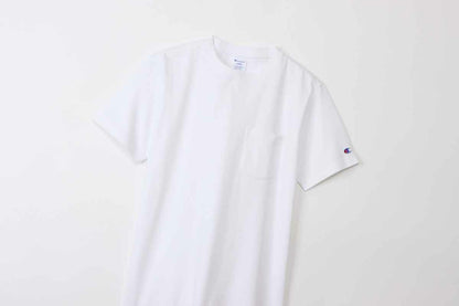 チャンピオンCHAMPIONC3-X357CASUALWEARHALFSLEEVET-SHSHORTSLEEVEPOCKET半袖半そでTシャツティーシャツシャツコットンシンプルポケット通勤通学練習練習着移動移動着部活部活動チーム学校スクールバスケ