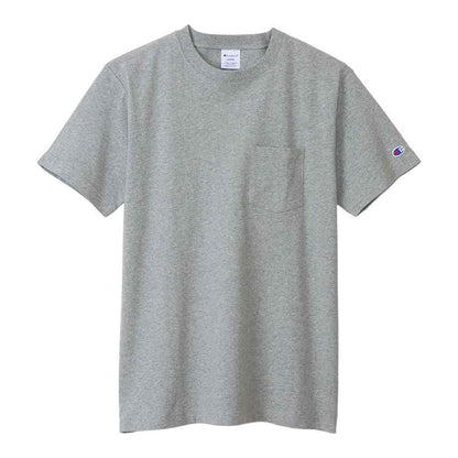 チャンピオンCHAMPIONC3-X357CASUALWEARHALFSLEEVET-SHSHORTSLEEVEPOCKET半袖半そでTシャツティーシャツシャツコットンシンプルポケット通勤通学練習練習着移動移動着部活部活動チーム学校スクールバスケ