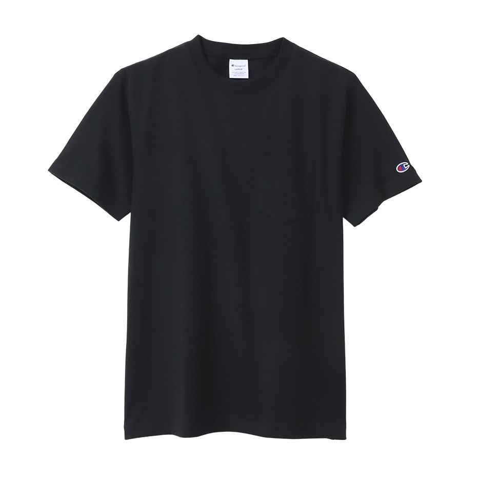 チャンピオンCHAMPIONC3-X357CASUALWEARHALFSLEEVET-SHSHORTSLEEVEPOCKET半袖半そでTシャツティーシャツシャツコットンシンプルポケット通勤通学練習練習着移動移動着部活部活動チーム学校スクールバスケ