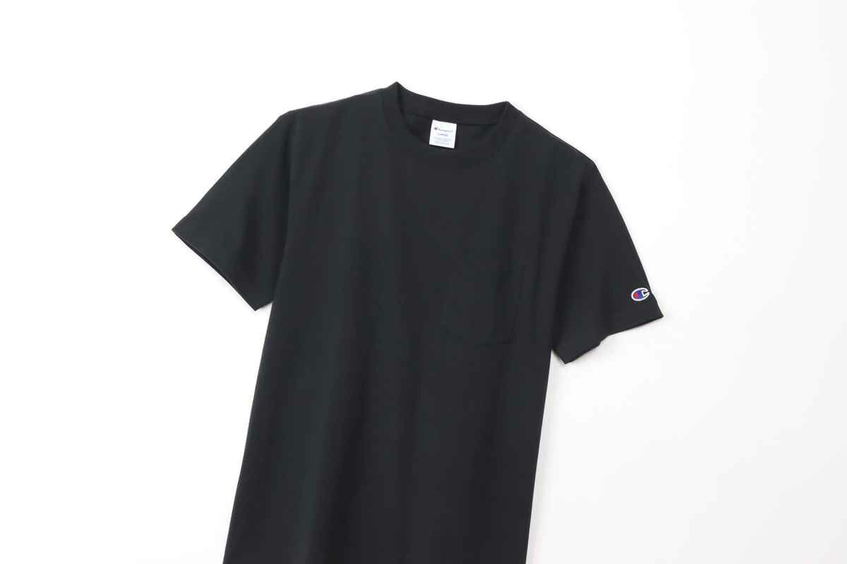 チャンピオンCHAMPIONC3-X357CASUALWEARHALFSLEEVET-SHSHORTSLEEVEPOCKET半袖半そでTシャツティーシャツシャツコットンシンプルポケット通勤通学練習練習着移動移動着部活部活動チーム学校スクールバスケ