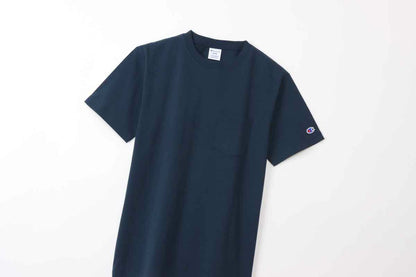 チャンピオンCHAMPIONC3-X357CASUALWEARHALFSLEEVET-SHSHORTSLEEVEPOCKET半袖半そでTシャツティーシャツシャツコットンシンプルポケット通勤通学練習練習着移動移動着部活部活動チーム学校スクールバスケ