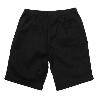 チャンピオンCHAMPIONC3-X520CASUALWEARPANTSSHORTSブラックショーツズボンパンツハーフパンツ半パン短パンショートパンツ短い綿コットンロゴ刺繍ウエスト伸縮性ポケット部活クラブ練習着移動着学校スクールワンポイント