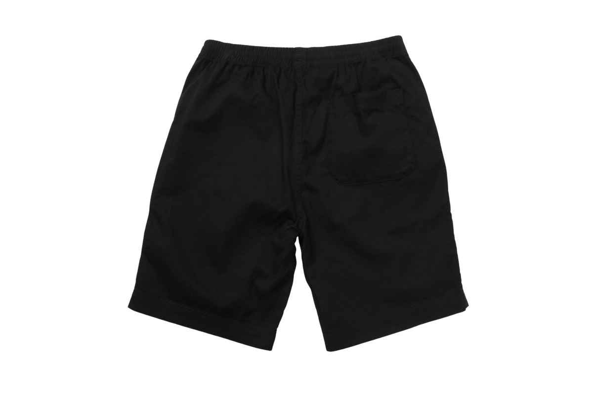 チャンピオンCHAMPIONC3-X520CASUALWEARPANTSSHORTSブラックショーツズボンパンツハーフパンツ半パン短パンショートパンツ短い綿コットンロゴ刺繍ウエスト伸縮性ポケット部活クラブ練習着移動着学校スクールワンポイント