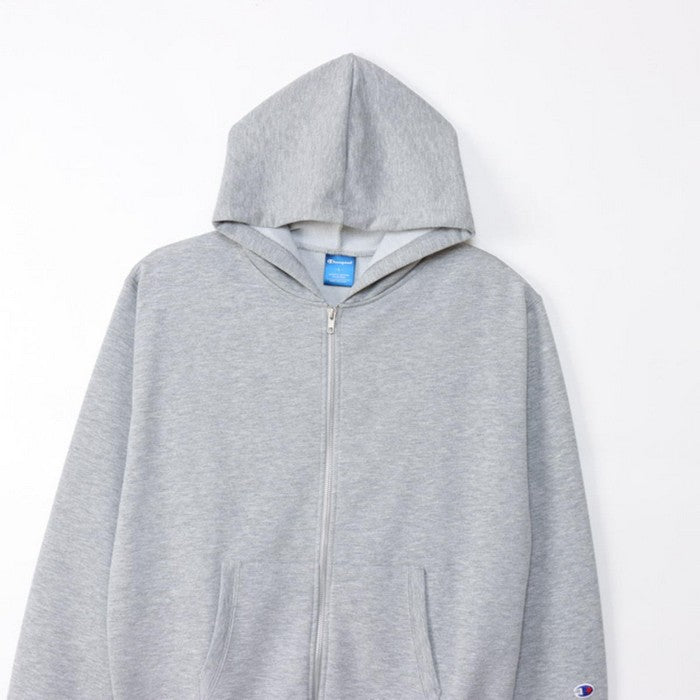 25fwチャンピオンCHAMPIONC3-XS160ZIPHOODEDSWEATスウェットパーカーフードトップス秋冬フルジップシンプルおしゃれユニセックス