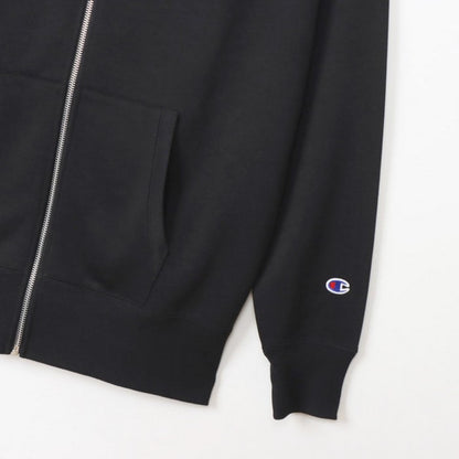 25fwチャンピオンCHAMPIONC3-XS160ZIPHOODEDSWEATスウェットパーカーフードトップス秋冬フルジップシンプルおしゃれユニセックス