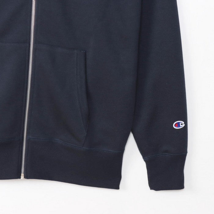 25fwチャンピオンCHAMPIONC3-XS160ZIPHOODEDSWEATスウェットパーカーフードトップス秋冬フルジップシンプルおしゃれユニセックス