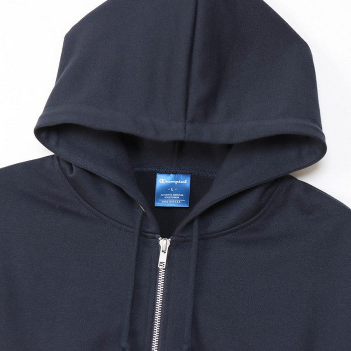25fwチャンピオンCHAMPIONC3-XS160ZIPHOODEDSWEATスウェットパーカーフードトップス秋冬フルジップシンプルおしゃれユニセックス