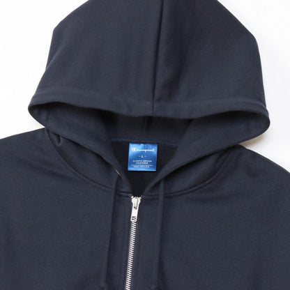 25fwチャンピオンCHAMPIONC3-XS160ZIPHOODEDSWEATスウェットパーカーフードトップス秋冬フルジップシンプルおしゃれユニセックス