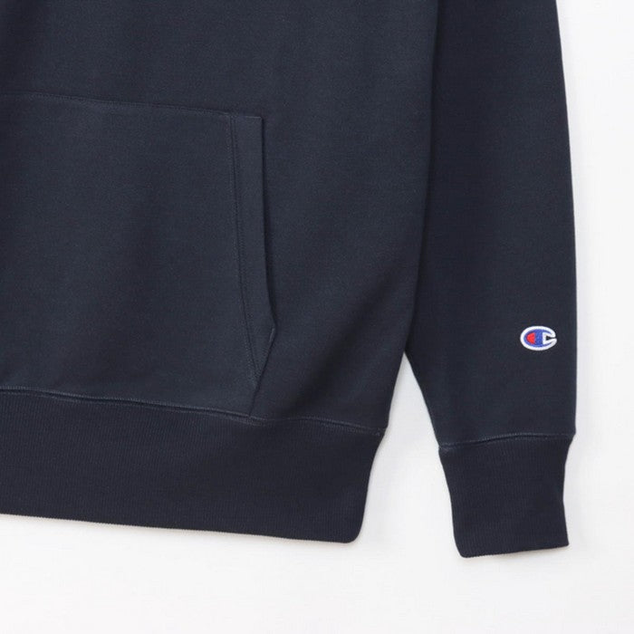 25fwチャンピオンCHAMPIONC3-XS161HOODEDSWEATSHIRスウェットパーカーフードトップス秋冬フルジップシンプルおしゃれユニセックス保温防風