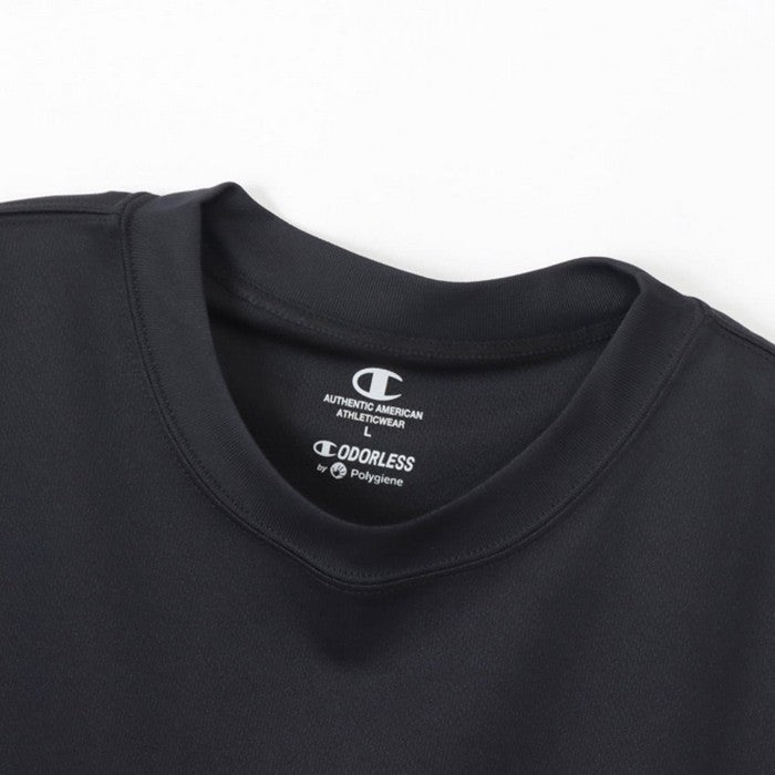 25fwチャンピオンCHAMPIONC3-XS395SHORTSLEEVETシャツシャツショートスリーブ半袖半そで抗菌防臭速乾ユニセックス