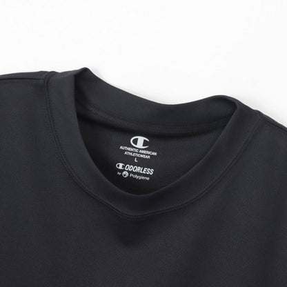 25fwチャンピオンCHAMPIONC3-XS395SHORTSLEEVETシャツシャツショートスリーブ半袖半そで抗菌防臭速乾ユニセックス