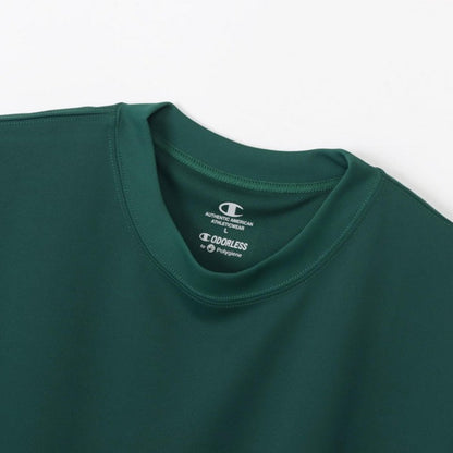 25fwチャンピオンCHAMPIONC3-XS395SHORTSLEEVETシャツシャツショートスリーブ半袖半そで抗菌防臭速乾ユニセックス
