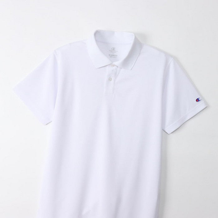 25fwチャンピオンCHAMPIONC3-XS396POLOSHIRTポロシャツ半そで半袖吸汗速乾抗菌防臭ユニセックスシンプルスポーツ運動